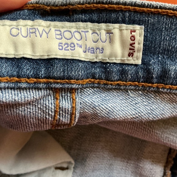 Levis curvy bootcut 529 jeans - Picture 2 of 10